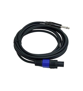 Spekon - 6.3 mm Mono Erkek 3 Metre Hoparlör Kablosu