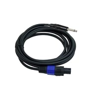 Spekon - 6.3 mm Mono Erkek 3 Metre Hoparlör Kablosu