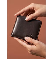 Suni Deri, Hediyelik Özel Kutulu, Kredi Kartı Gözlü Kahverengi Erkek Cüzdanı