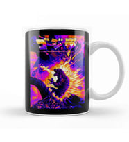 Godzilla Retro Godzilla Alien Kupa Bardak Porselen