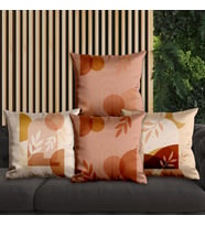 eJOYA Modern Tasarımlı 4'lü Yastık İçi Ve Kırlent Kılıfı 45cm 113715