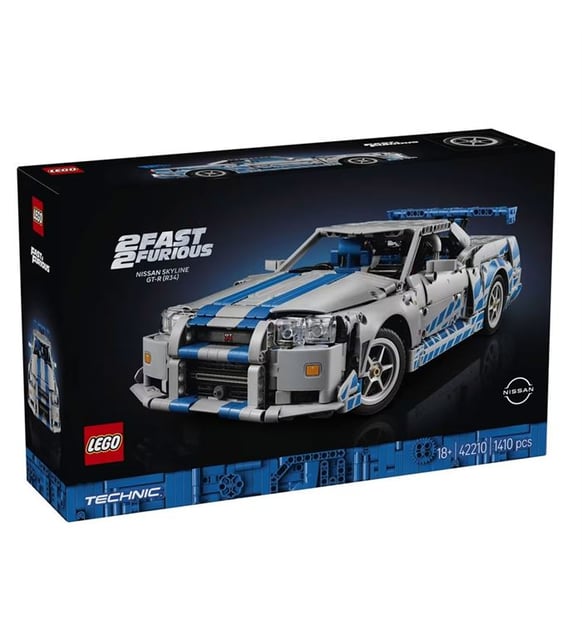 LEGO Technic Hızlı Öfkeli Nissan Skyline GT-R 42210