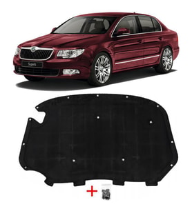 Skoda Süperb Motor Kaput Keçesi Klipsli 2009-2013 3T0863831