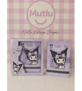 KUROMİ KABARTMALI MIKNATISLI DEFTER