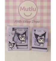 KUROMİ KABARTMALI MIKNATISLI DEFTER