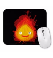 Howls Moving Castle Calcifer Mouse Pad