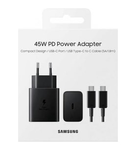 45w Süper Hızlı Orijinal Şarj Cihazı ( Adaptör + Kablo ) EP-T4510XBEGEU A36 / A56
