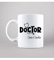 Doktor Tasarımlı Kupa Kişiye Özel
