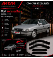Opel Vectra A Kasa (1988-1995) 4'lü Mugen Cam Rüzgarlığı