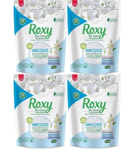 Dalan Roxy Bio Clean Matik Sabun Tozu 800GR Bahar Çiçekleri (4 Lü Set) (104 Yıkama)