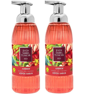Eyüp Sabri Tuncer Zeytinyağlı Amber Köpük Sabun 500 ML x 2