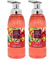 Eyüp Sabri Tuncer Zeytinyağlı Amber Köpük Sabun 500 ML x 2