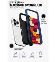 İPhone 17 Pro Vibes Collection Çift Katmanlı Essential Tough Telefon Kılıfı