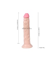 Testissiz Düz 18 Cm Kayganlaştırıcılı Kemerli Penis Strapon Dildo