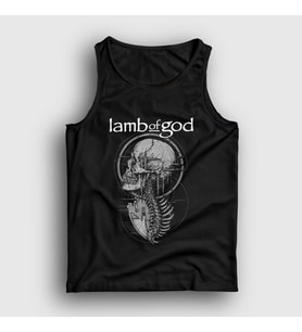 Presmono Unisex Siyah Skeleton Lamb Of God Atlet 94621tt
