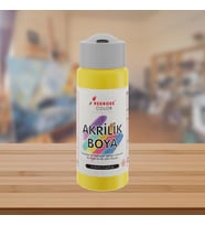 Lexroo Sarı Akrilik Boya 60ml