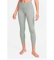 Nike Tight Fit High Rise 7/8 Leggings iç cepli Yüksek Belli Toparlayıcı Tayt Gri