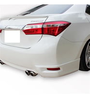 Corolla 11 Uyumlu E170 Arka Tampon Altı 2 Parça Fiber 2014 Ve Sonrası