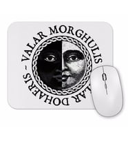 Game of Thrones Valar Morgulis Doharis Stark Jon Snow Lannister Targaryen Mouse Pad