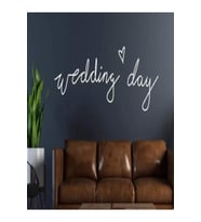 Wedding Day Yazılı Neon Tabela