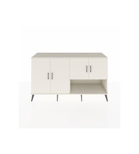 Hyperion Konsol 6 Raflı 4 Kapaklı 176x44x99 Aytaşı-Aytaşı/Antrasit