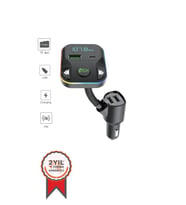 Torima G12 PD Şarj Özellikli Dijital Göstergeli Bluetooth Fm Transmitter