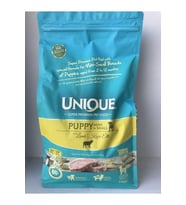 Unique Küçük Irk Yavrular Için Kuzu Etli Kuru Köpek Maması -3 Kg