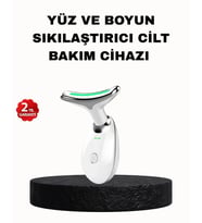 EMS Mikro Akım Yüz ve Boyun Sıkılaştırıcı Cihaz 7000 VPM Titreşim Isı Terapili