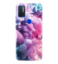 Reeder P13 Blue Max Pro Kılıf Desenli Silikon Pink Cloud 1305