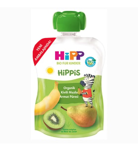 Mey İthalat® Organik Kivili Muzlu Armut Püresi 100 Gr