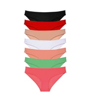 7 adet Süper Eko Set Likralı Kadın Slip Külot