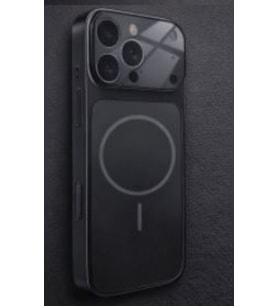 AG Glass İphone 15 Telefon Kılıfı (Siyah)