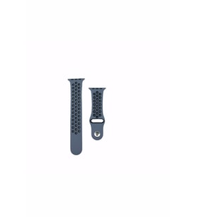 Pazariz Watch Uyumlu Silikon Delikli Kordon Uyumlu Kayış Seri 42-44 Mm