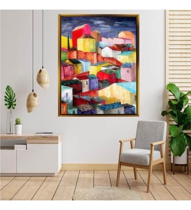 Altın  Çerçeveli tablo n1260