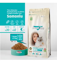 BonaCibo Adult Cat Sterilised Somonlu 2 Kg