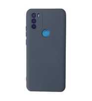 General Mobile Gm 21 Plus Kılıf Nano İçi Kadife Silikon - Gri