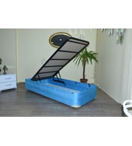 Baza 17501 Tay Tüy Turkuaz Silinir Kumaş Model Çelik Fırın Boya 90*190cm El Yapım