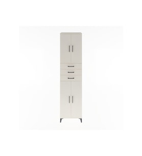 Hyperion Dolap 5 Raflı 3 Çekmeceli 4 Kapaklı 60x44x243 Aytaşı-Aytaşı