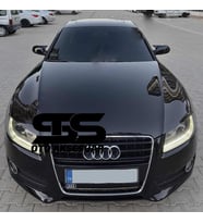 Audi A5 2007 - 2016 modeller ve arası Yarasa Ayna Kapağı Piano Black Abs Plastik Batman