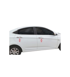 Hyundai Blue Uyumlu Kapı Kolu Krom 4 Kapı 2011