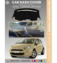 FIAT PUNTO GRANDE (2005-2018) Torpido Örtüsü Torpido Koruma Tam Uyum Kaymaz Kolay Montaj