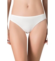 Kadın Viskon Slip Ekru  K23926