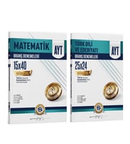 Bilgi Sarmal AYT Matematik ve Türk Dili Edebiyatı Deneme Seti 2 Kitap