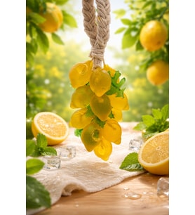 arbies beauty Doğal Limon Sabunu – El Yapımı Ferah Kokulu Dekoratif & Kullanışlı