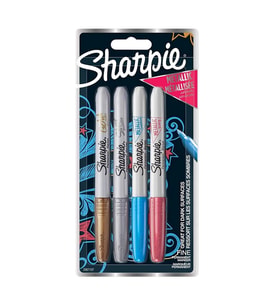 SHARPİE METALİK PERMANENT MARKÖR BLİSTERLİ 4 RENK  2067107