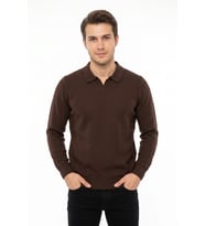 Erkek Spor Polo Yaka Mevsimlik Kazak BGL-ST05444