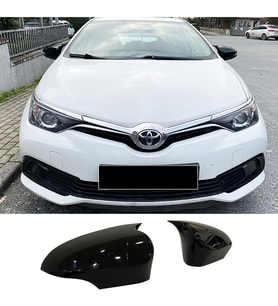 Toyota Corolla E170 Batman Yarasa Ayna Kapağı Piona Black ABS 2013-2018