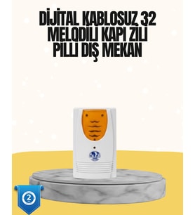 Kablosuz Kapı Zili Düzenli ve Konforlu Yaşam Alanları İçin