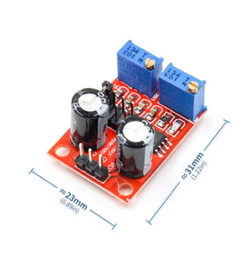 NE555 Kare Dalga Sinyal Jeneratörü 5V-15V 100mA