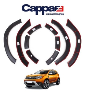 Cappafe Dacia Duster Çamurluk Dodik 2018- Yılı ve Sonrası 8 Parça